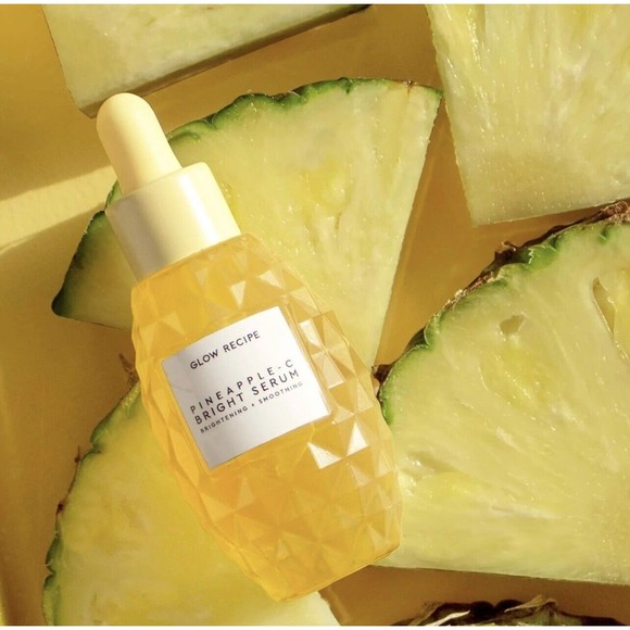 GLOW RECIPE Pineapple Bright C Serum Mini Travel Size Dark Spots Uneven SkinTone - Picture 7 of 12